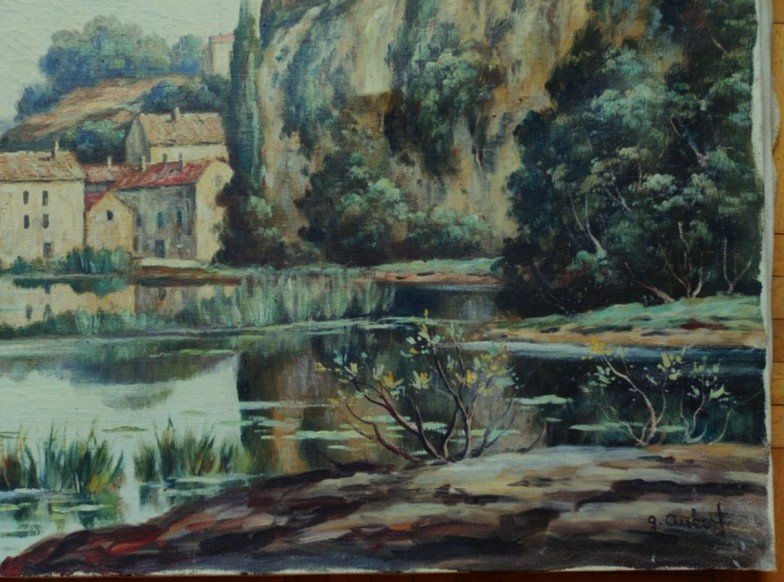 Gaston Aubert (19th–20th Centuries) Angles-sur-l'anglin, Vienne, Creuse, Berry, Gartempe, Crozant.....-photo-4