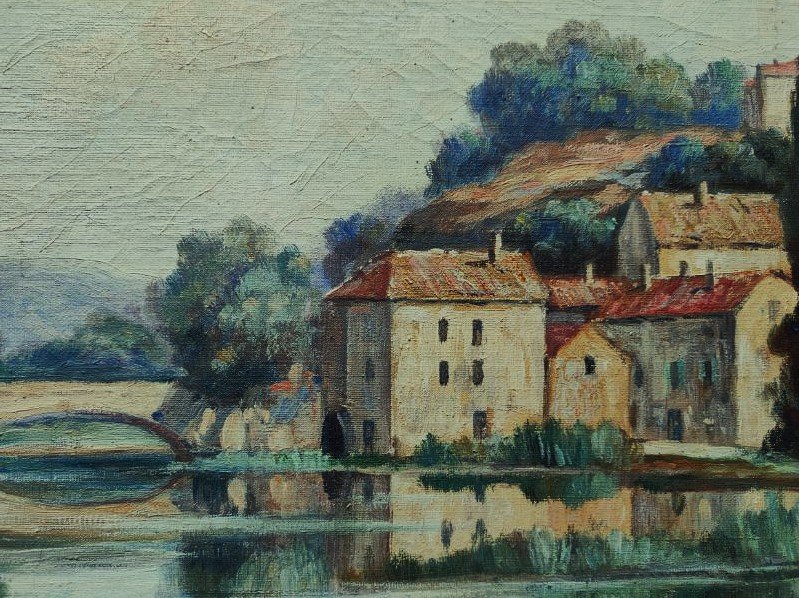 Gaston Aubert (19th–20th Centuries) Angles-sur-l'anglin, Vienne, Creuse, Berry, Gartempe, Crozant.....-photo-4