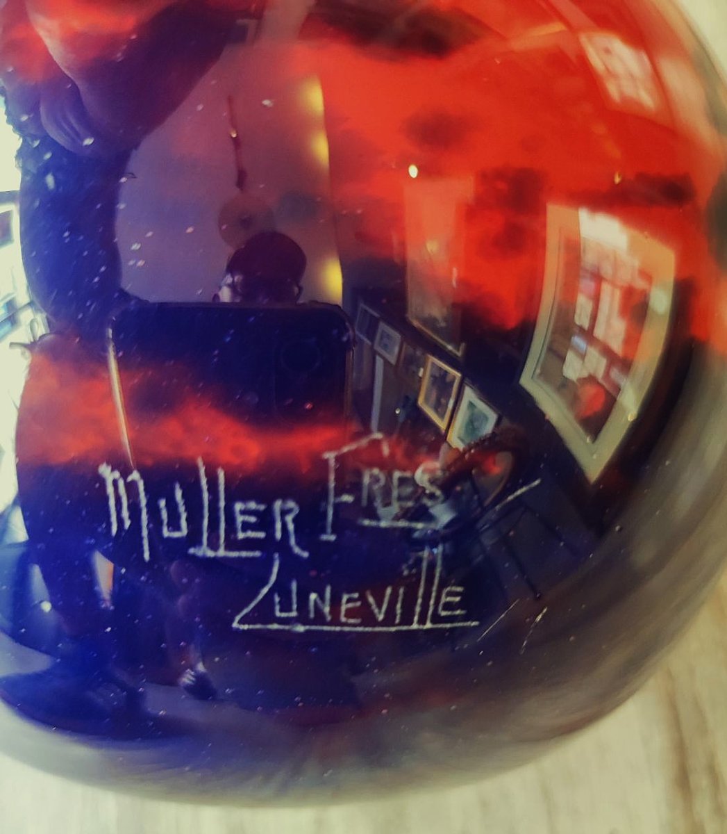 Vases From 1925 By Muller Frères Lunéville And Daum Nancy, Sold As A Set Or Individually. Gallé, Schneider-photo-1