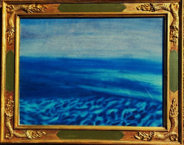 Gabriel Roby (1878–1917) Waves In The Basque Country, 1909. Symbolist, Nabi, Sourgen, Bayonne, Zo