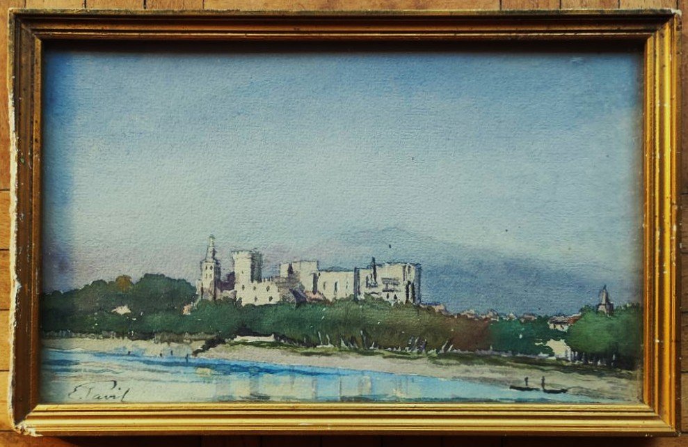 Elie Anatole Pavil (1873-1944) Vues d'Avignon. Ecole de Paris, Ukraine, Odessa, Maroc, Bernheim-photo-2