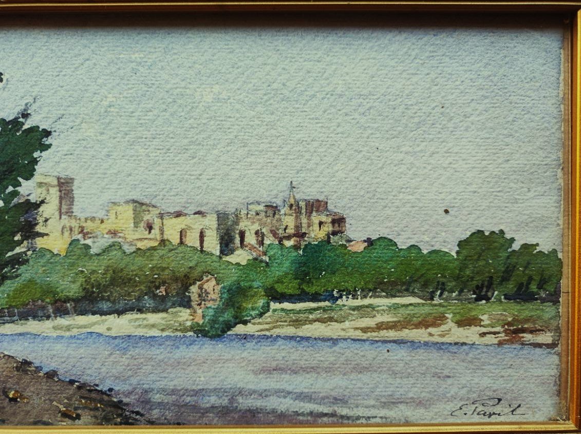 Elie Anatole Pavil (1873-1944) Vues d'Avignon. Ecole de Paris, Ukraine, Odessa, Maroc, Bernheim-photo-4