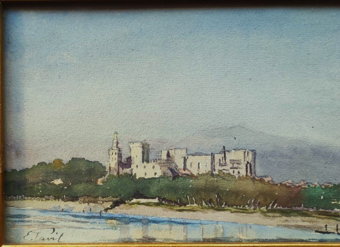 Elie Anatole Pavil (1873-1944) Vues d'Avignon. Ecole de Paris, Ukraine, Odessa, Maroc, Bernheim-photo-1