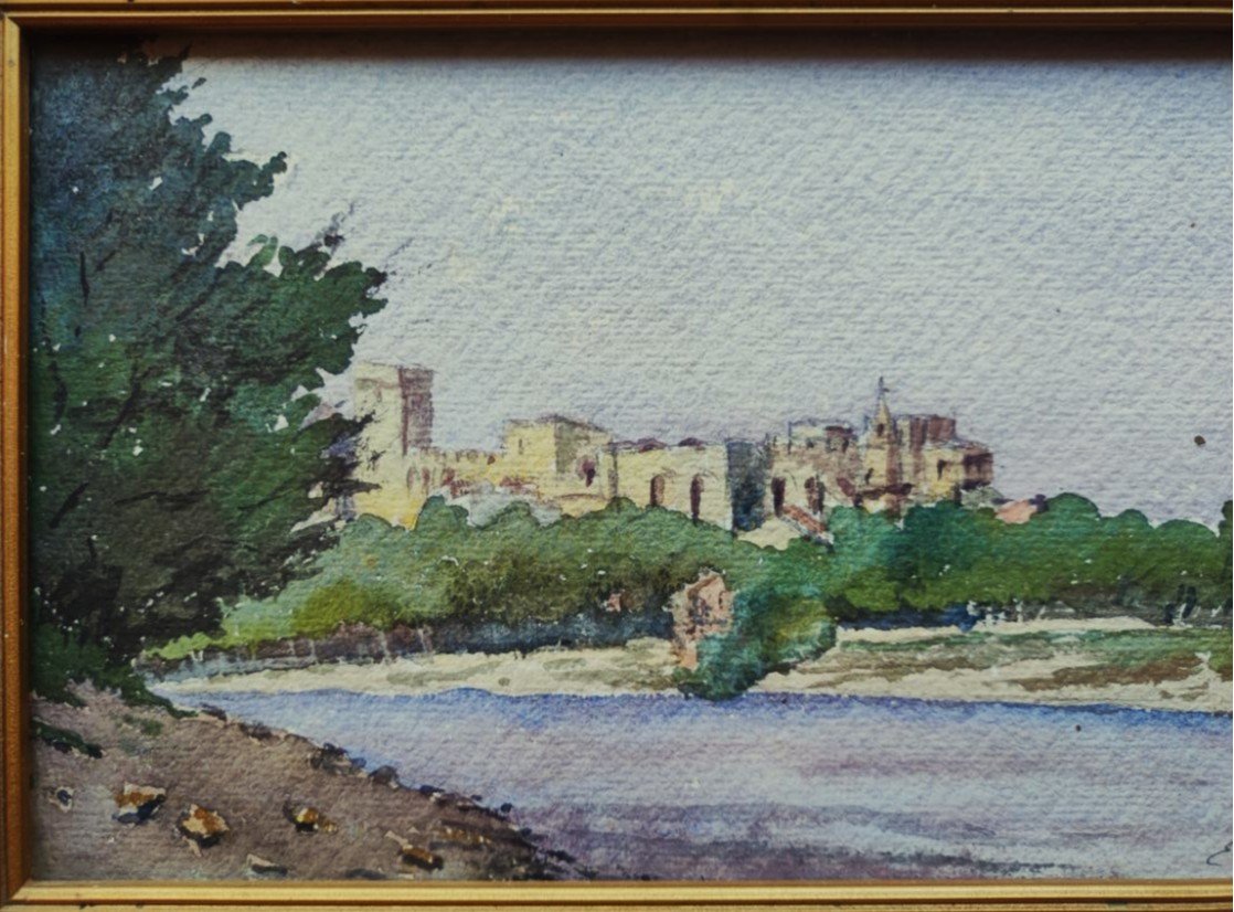 Elie Anatole Pavil (1873-1944) Vues d'Avignon. Ecole de Paris, Ukraine, Odessa, Maroc, Bernheim-photo-4