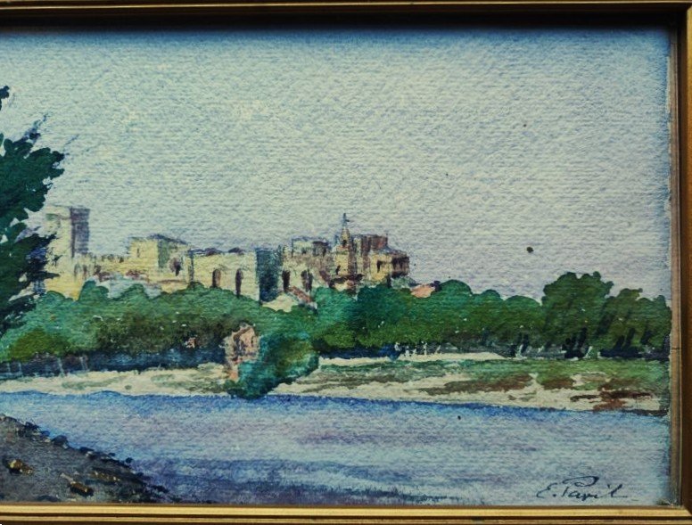 Elie Anatole Pavil (1873-1944) Vues d'Avignon. Ecole de Paris, Ukraine, Odessa, Maroc, Bernheim-photo-5