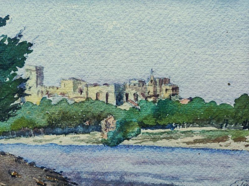Elie Anatole Pavil (1873-1944) Vues d'Avignon. Ecole de Paris, Ukraine, Odessa, Maroc, Bernheim-photo-6