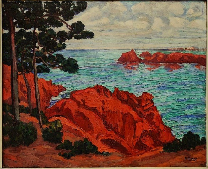 Marcel Coucy Or Couci (1885–1964), Agay, 1907. School Of Crozant, Detroy, Guillaumin, Gargilesse-photo-2