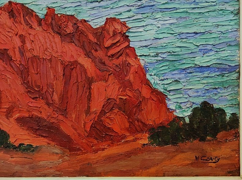 Marcel Coucy Or Couci (1885–1964), Agay, 1907. School Of Crozant, Detroy, Guillaumin, Gargilesse-photo-1