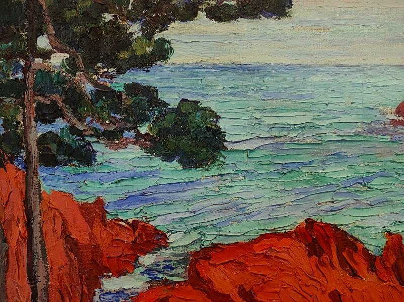 Marcel Coucy Or Couci (1885–1964), Agay, 1907. School Of Crozant, Detroy, Guillaumin, Gargilesse-photo-4