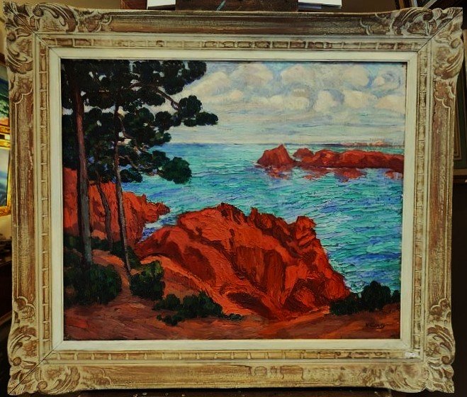 Marcel Coucy Or Couci (1885–1964), Agay, 1907. School Of Crozant, Detroy, Guillaumin, Gargilesse