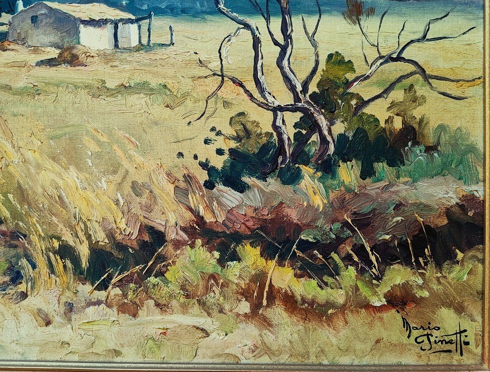Mario Pinetti (1895-1965) Cabane de pêcheur, Ile d'Oléron. Atlantique, Lessieux, Boucart, Suire-photo-4