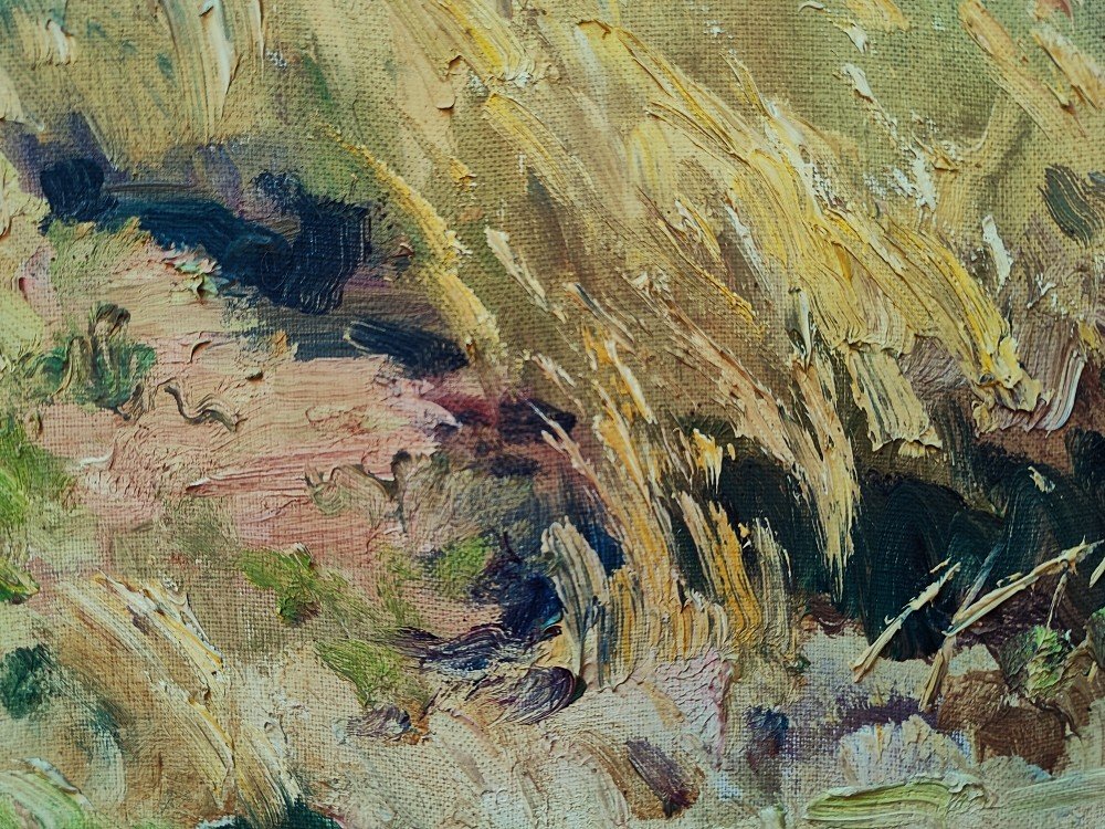 Mario Pinetti (1895-1965) Cabane de pêcheur, Ile d'Oléron. Atlantique, Lessieux, Boucart, Suire-photo-3