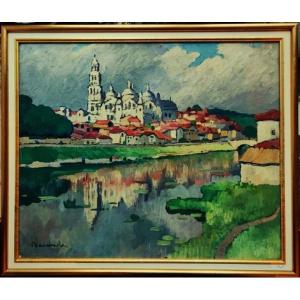 Gaston Balande (1880-1971) Vue de Périgueux c.1930 Périgord, La Rochelle, Charente, Marquet