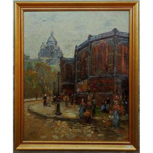 Gustave MADELAIN (1867-1944) Halle Saint-Pierre, Paris Montmartre 1900/1910. Orsay, Carnavalet