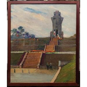 Gaston Boucart (1878-1962) Mémorial de Chasseneuil Charente. Angoulême, résistance guerre 39-45