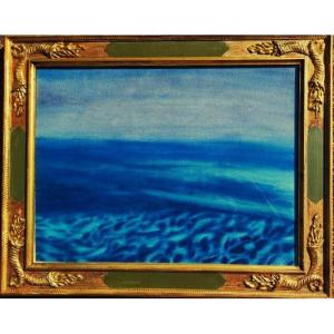 Gabriel Roby (1878–1917) Waves In The Basque Country, 1909. Symbolist, Nabi, Sourgen, Bayonne, Zo