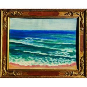Gabriel Roby (1878–1917) Sea, Basque Country, 1909. Symbolist, Nabi, Sourgen, Zo, Caro-delvaille