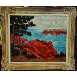 Marcel Coucy Or Couci (1885–1964), Agay, 1907. School Of Crozant, Detroy, Guillaumin, Gargilesse
