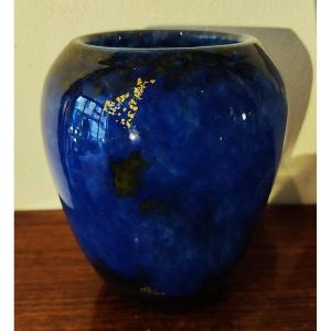 Vase d'époque Art Déco 1925/1930 par Muller frères Lunéville. Daum, Schneider, Nancy, Gallé