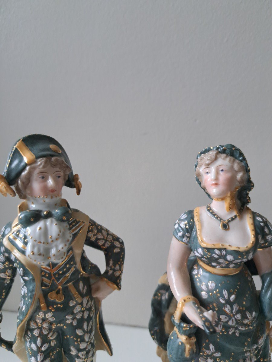 Rudolstadt Porcelain Couple -photo-2