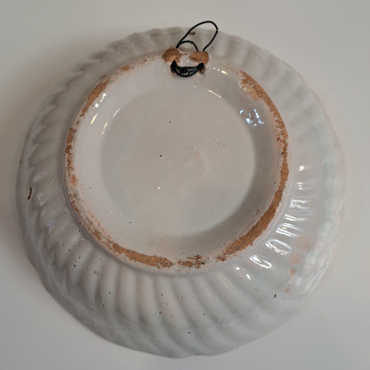 Large Nevers Earthenware Bowl -photo-3