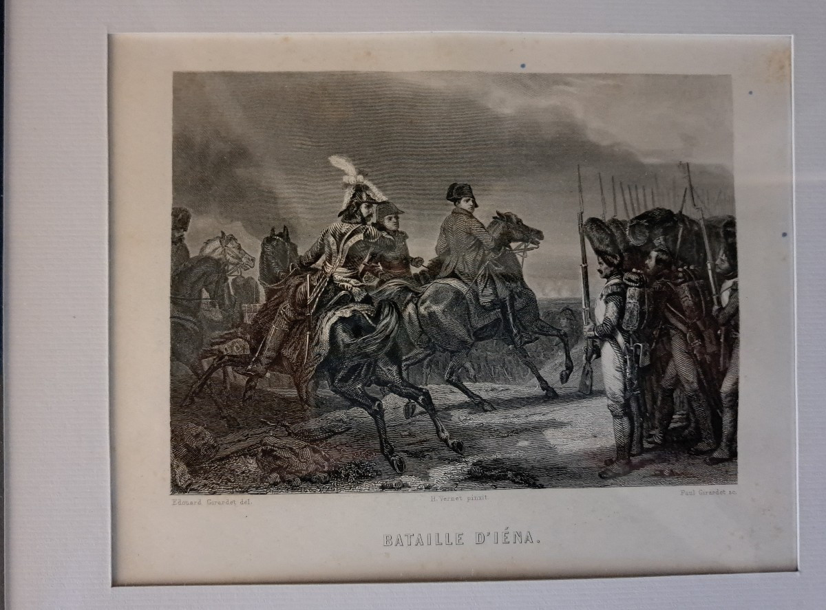 suite de 6 gravures épopée Napoléonienne-photo-2