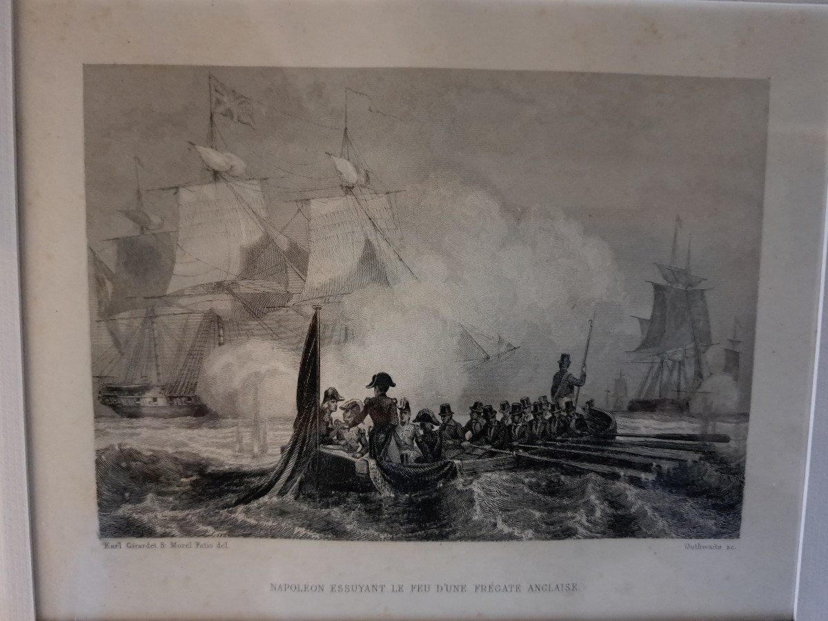 suite de 6 gravures épopée Napoléonienne-photo-1