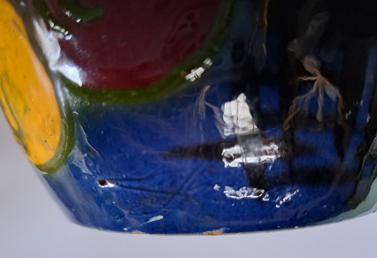 vase en terre cuite vernissée de Emile Simonod-photo-3