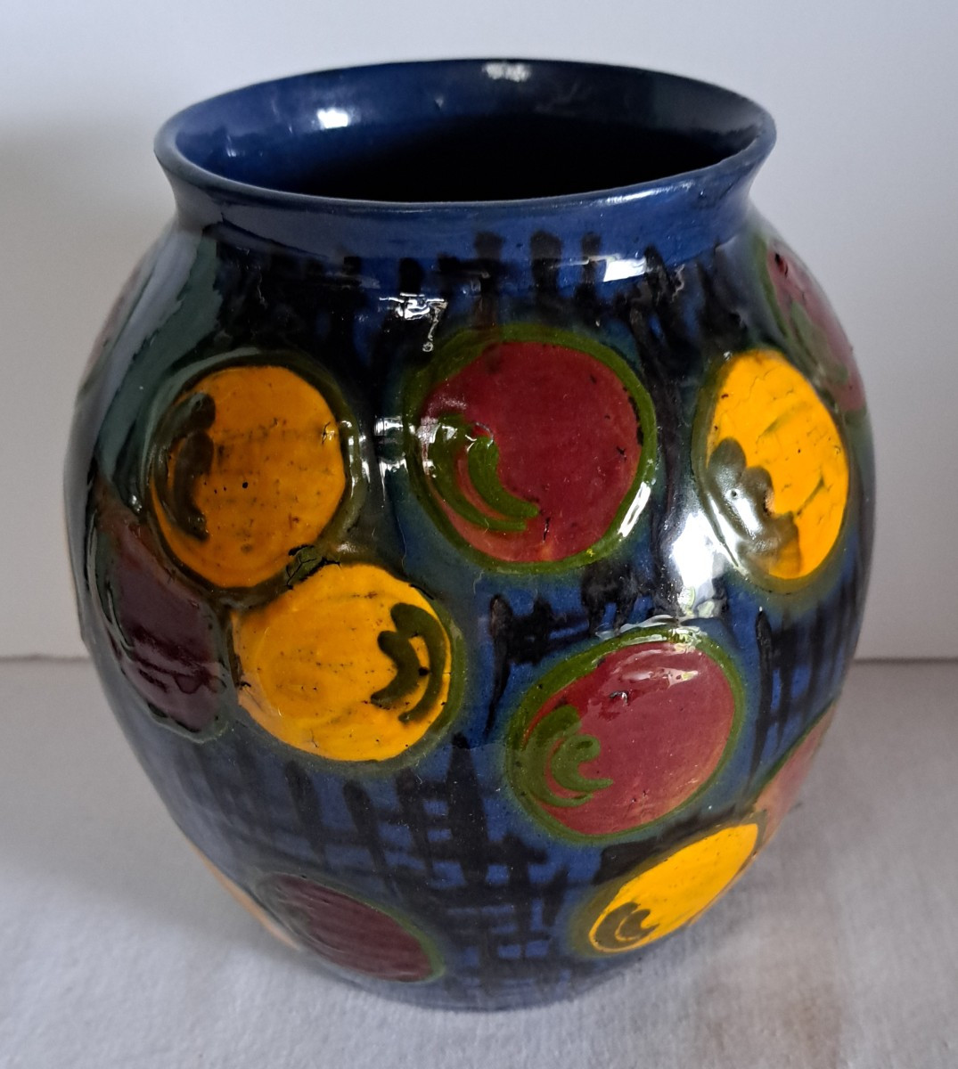 vase en terre cuite vernissée de Emile Simonod-photo-2