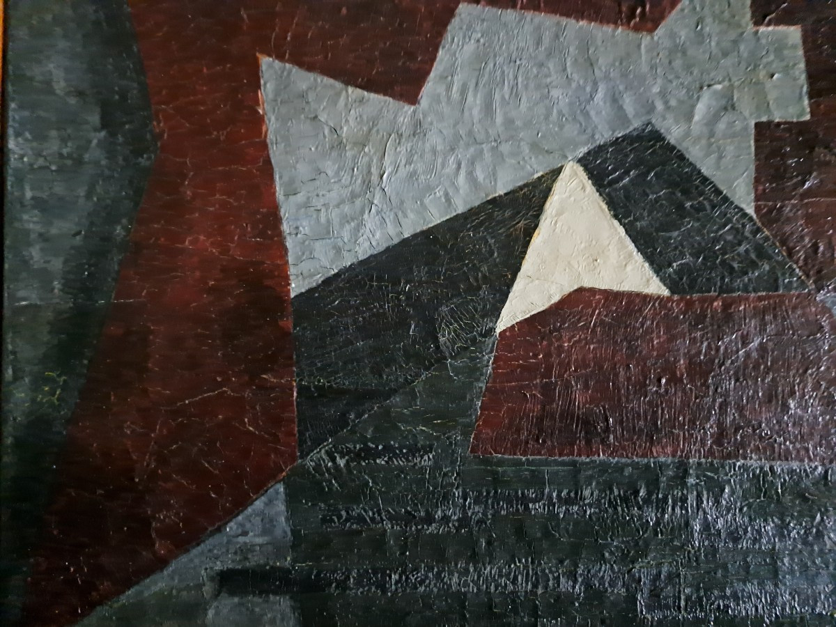 huile sur toile de Pierre Clerc (1919-1984)-photo-4