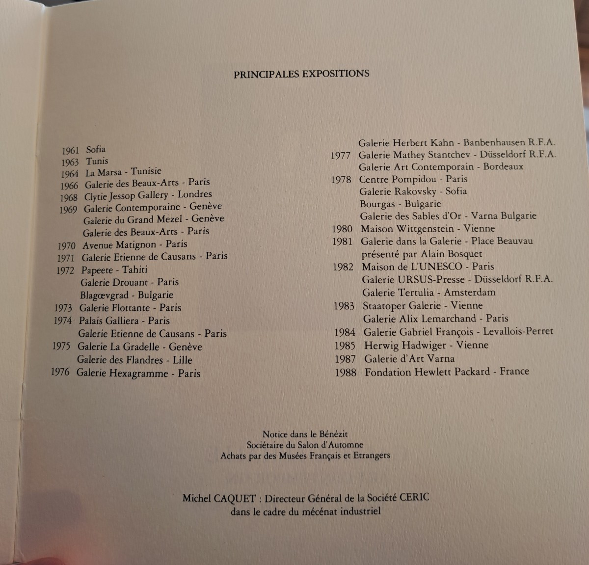 Small Format Canvas By Nicolas Manev (1940-2018)-photo-5