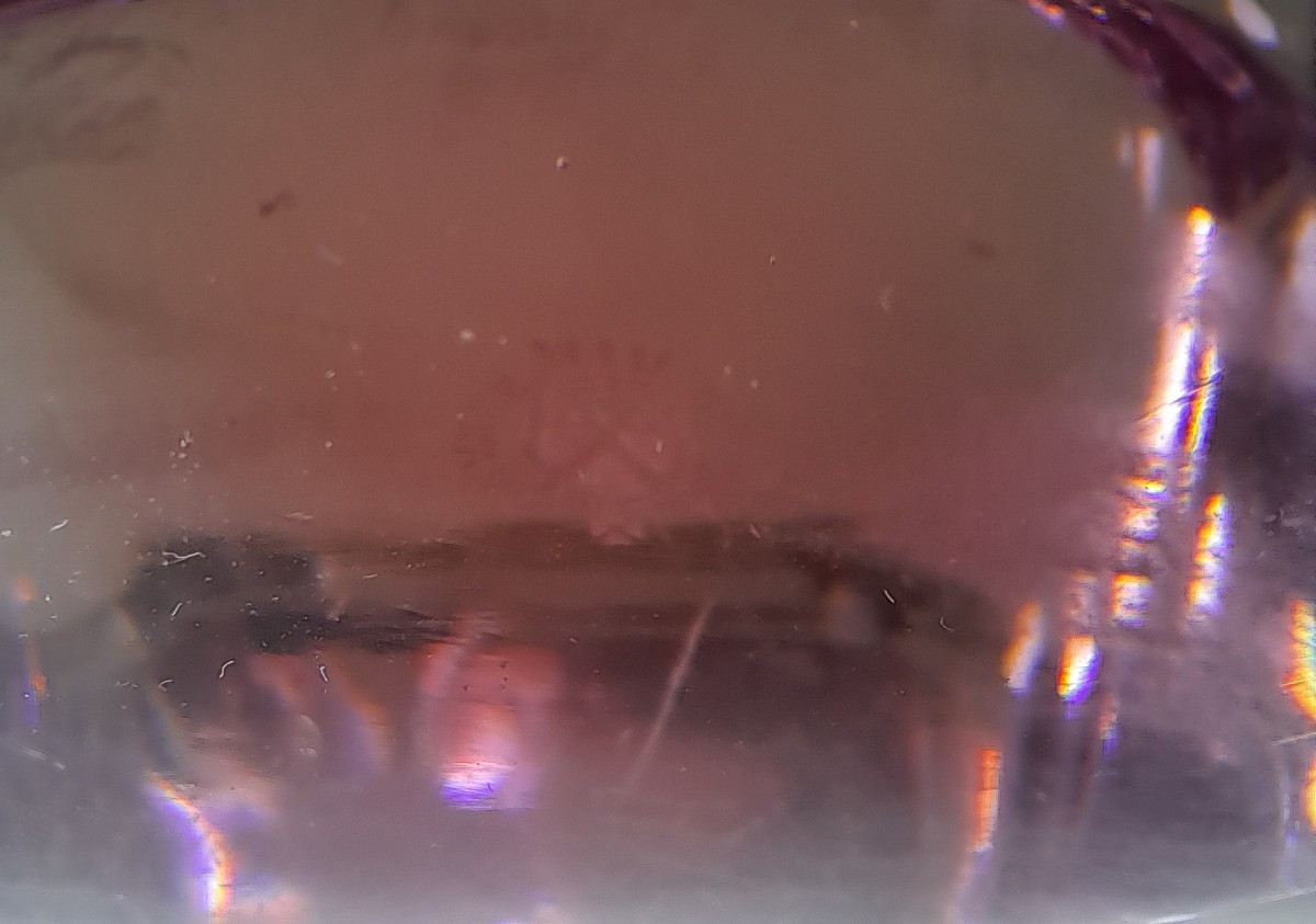 pied de lampe de la Cristallerie de  Sêvres -photo-4