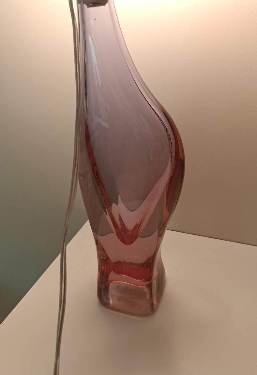 pied de lampe de la Cristallerie de  Sêvres -photo-5