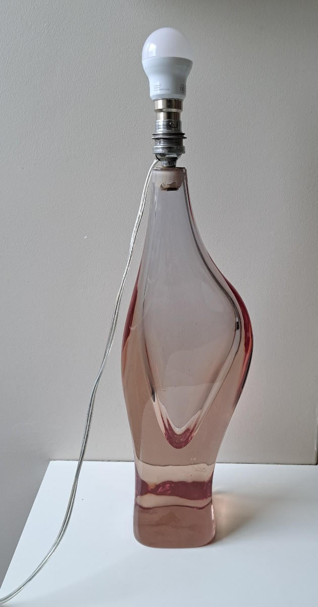 pied de lampe de la Cristallerie de  Sêvres 