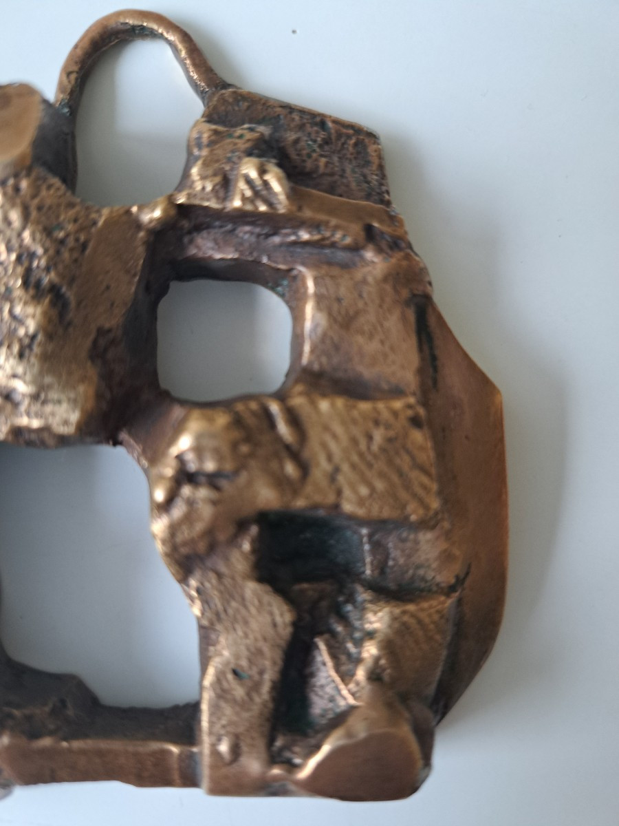 sculpture pendentif en bronze de l'artiste Bulgare Nicolas Manev-photo-4