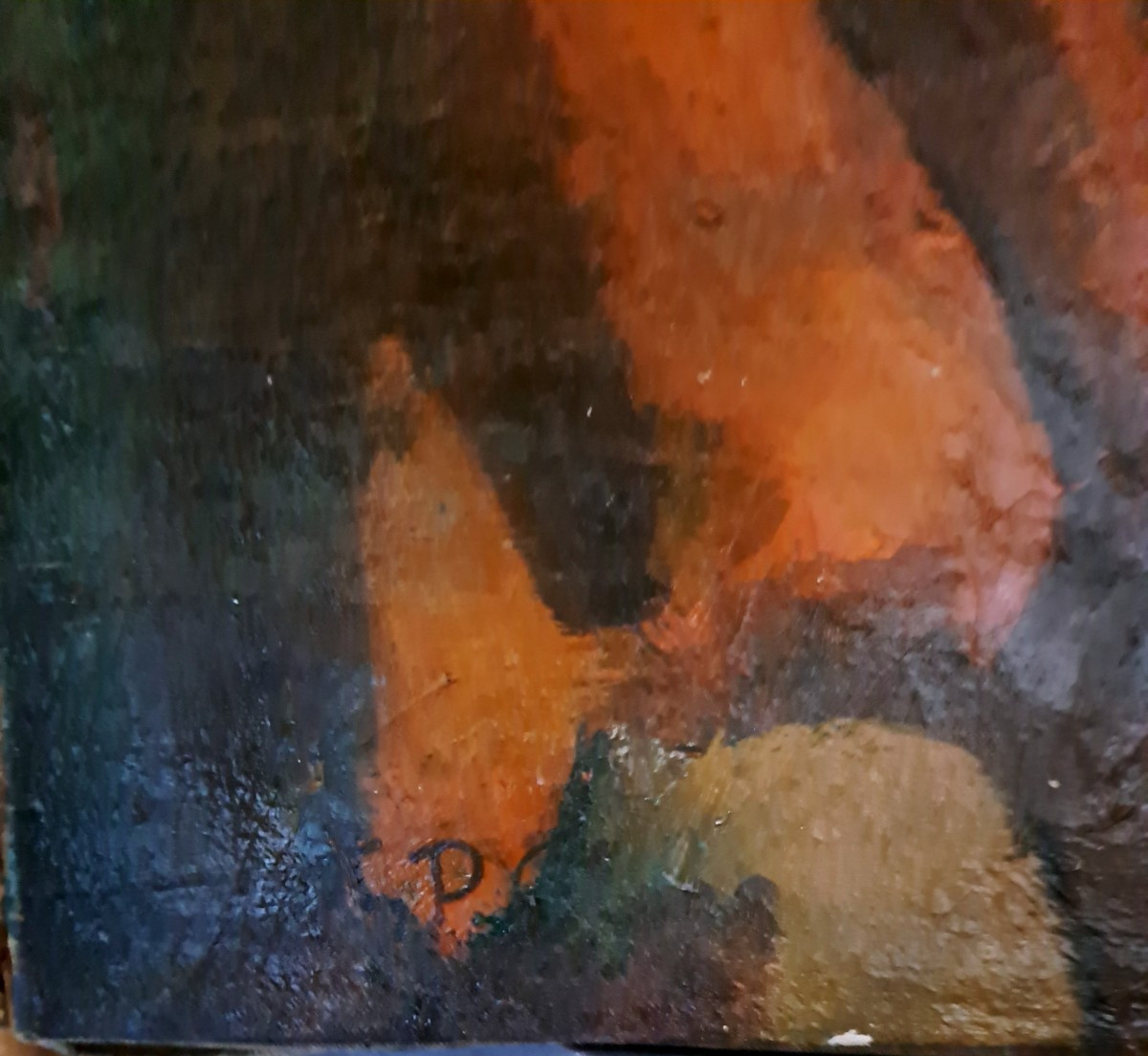 portrait huile sur toile de Pierre Clerc-photo-4