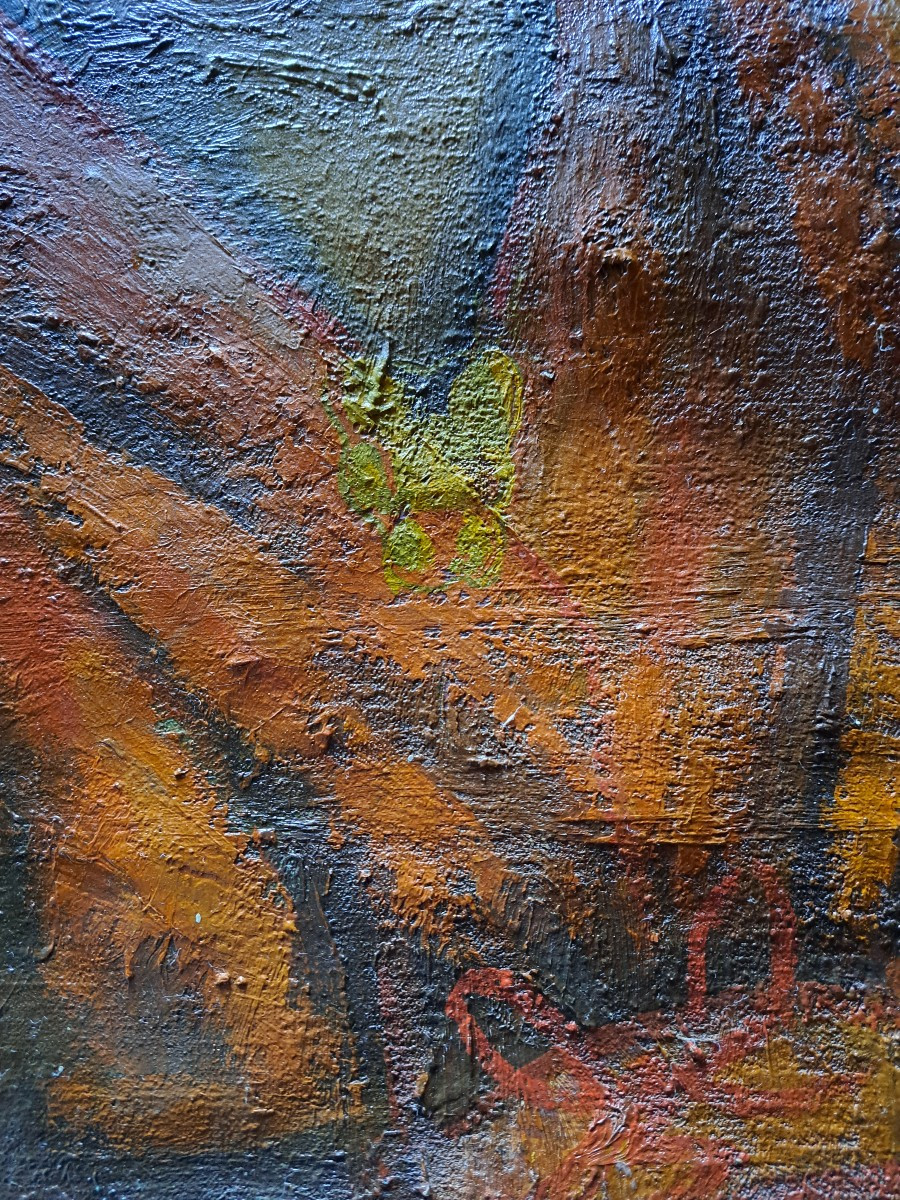 portrait huile sur toile de Pierre Clerc-photo-4