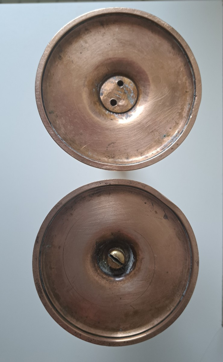 Pair Of Bourgeois Chairs By Barbedienne (1810-1892)-photo-1