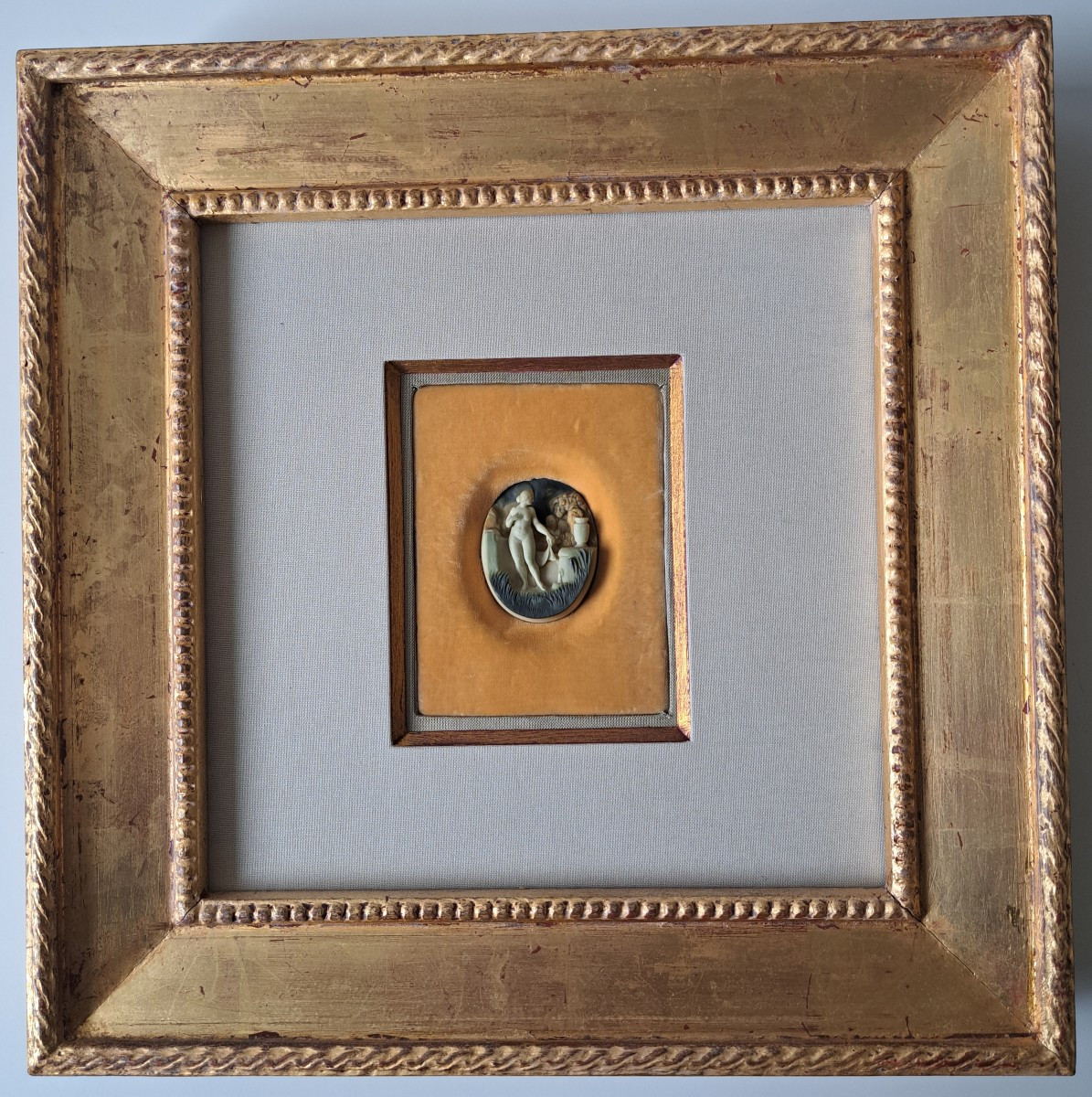 Framed Cameo "susanna And The Elders"-photo-2