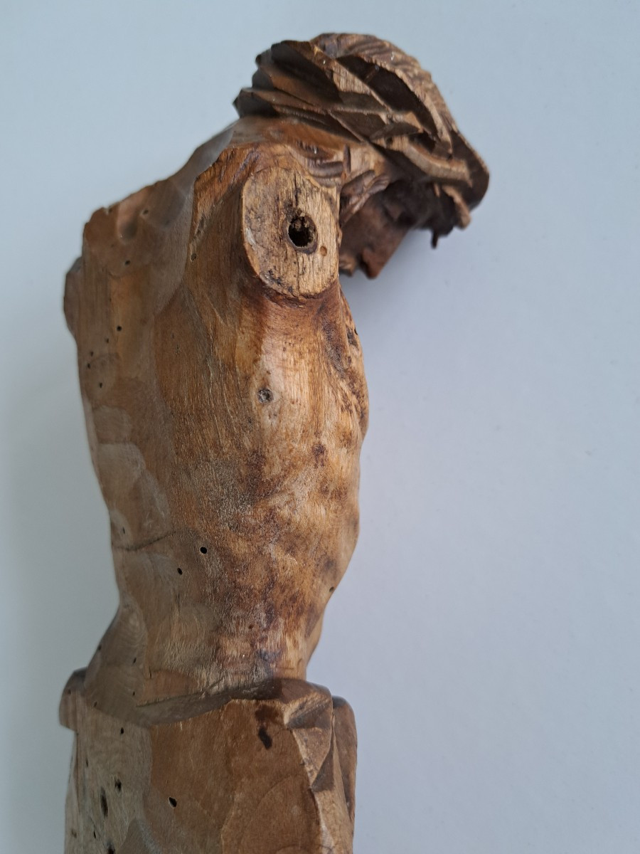 Christ En Tillleul, Ex Voto From The 19th Century-photo-7