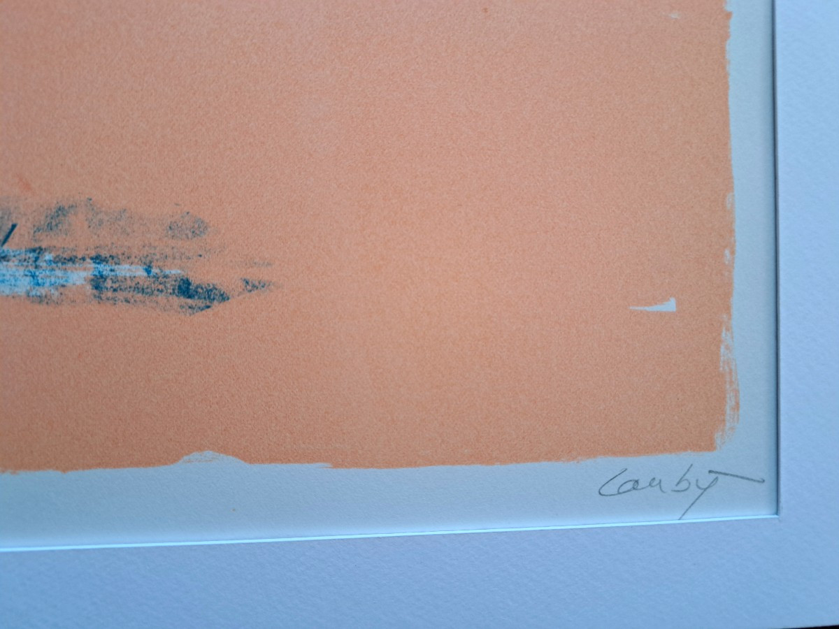 Original Lithograph By René Laubiès 1922-2006-photo-3