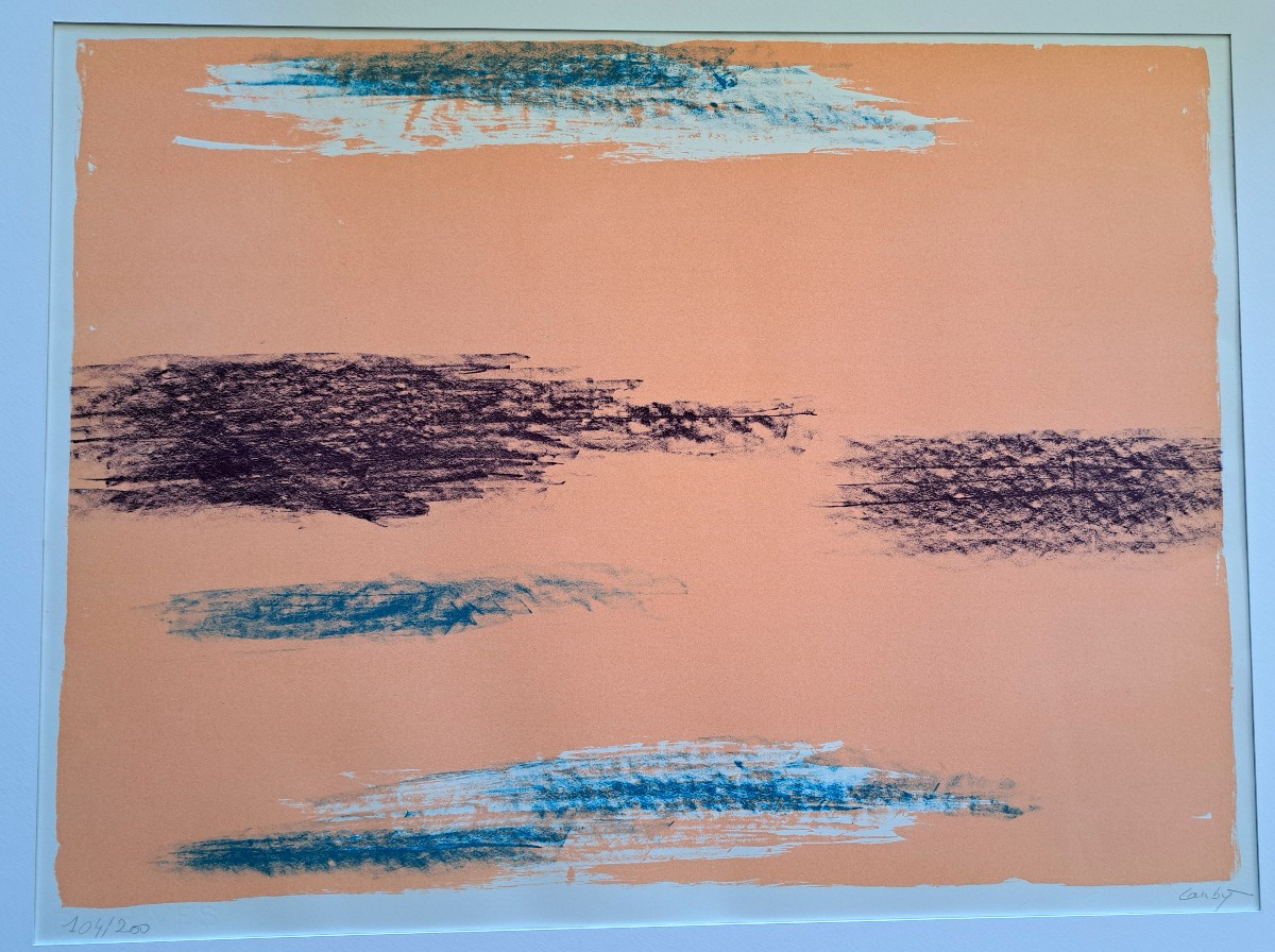 Original Lithograph By René Laubiès 1922-2006