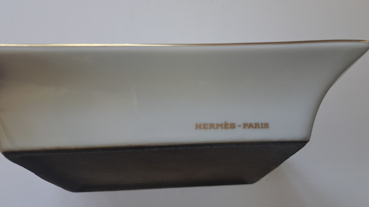 Ashtray Hermes Horse With Cover-photo-1