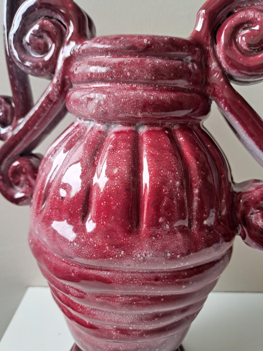 Vase By Max Indlas (1932-2020)-photo-2