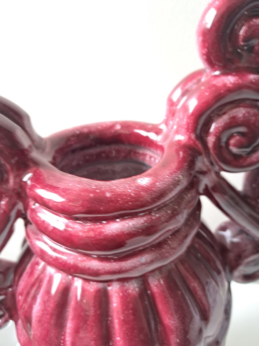 Vase By Max Indlas (1932-2020)-photo-4