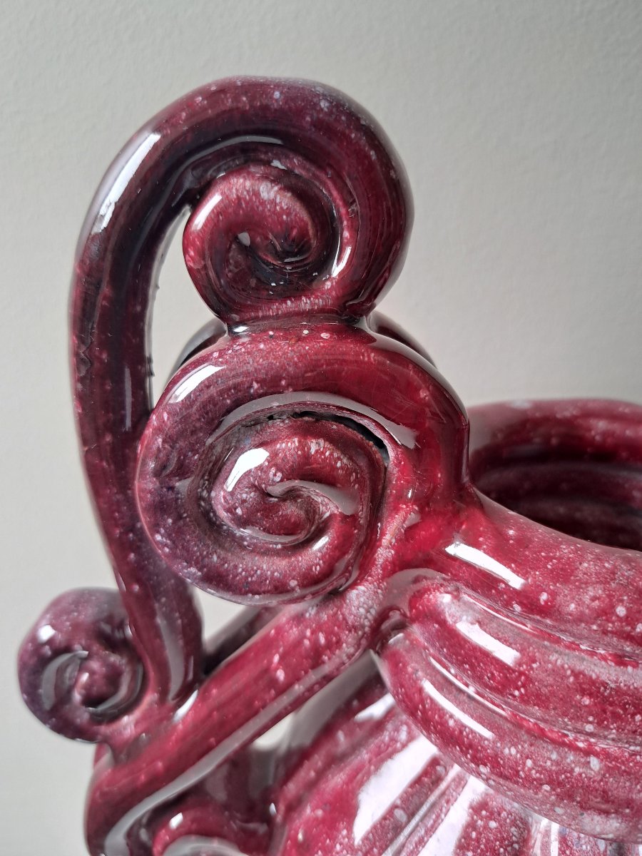 Vase By Max Indlas (1932-2020)-photo-4