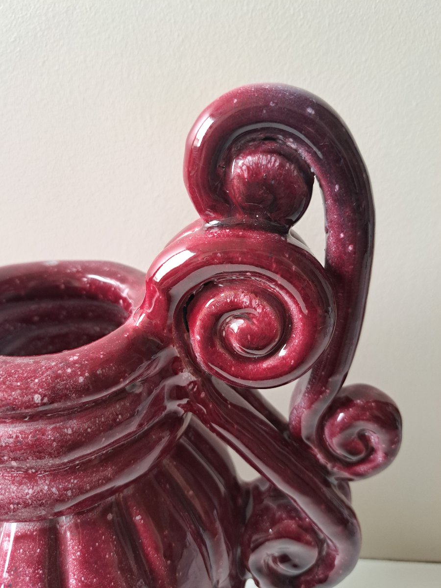 Vase By Max Indlas (1932-2020)-photo-5