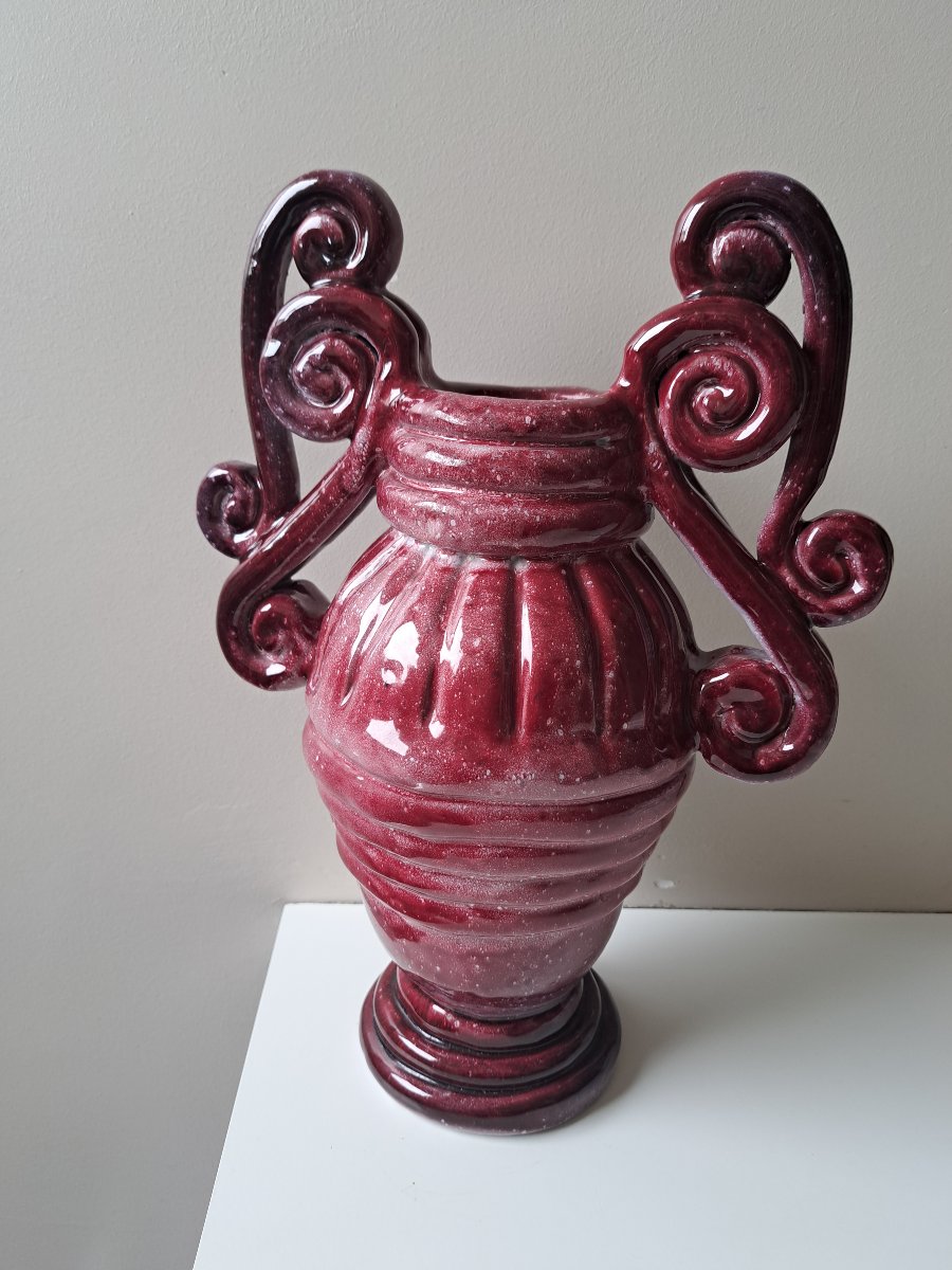 Vase By Max Indlas (1932-2020)