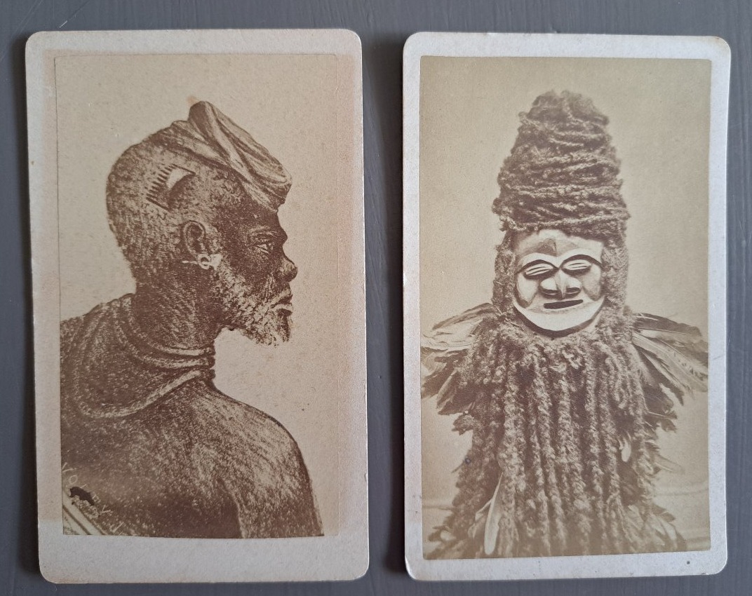 Business-card-sized Photographs Of New Caledonia By W. Dufty. Price Per Unit-photo-2
