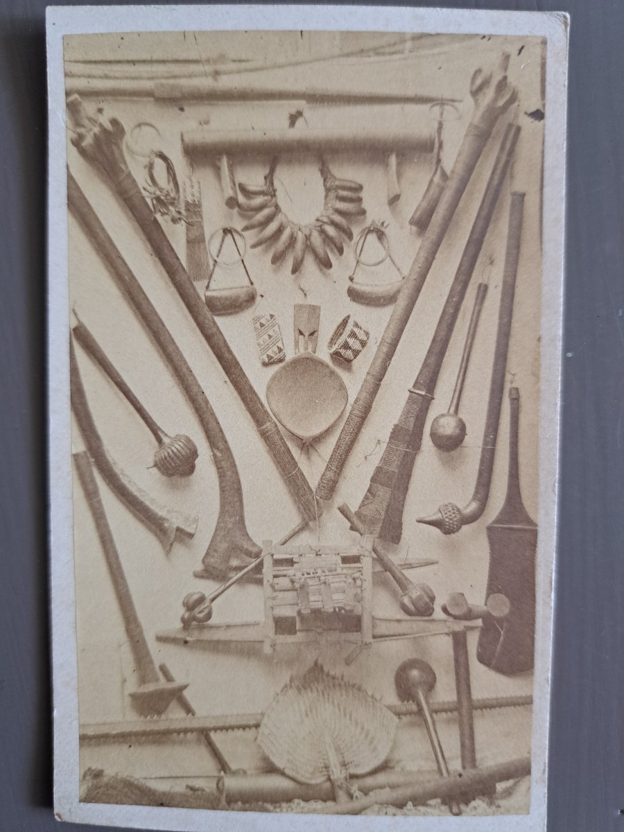 Business-card-sized Photographs Of New Caledonia By W. Dufty. Price Per Unit-photo-5